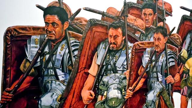 Die Sonderschau »ROMS LEGIONEN unterwegs in der Arche Nebra !
