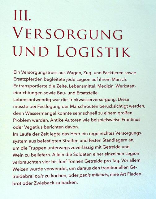Die Sonderschau »ROMS LEGIONEN unterwegs in der Arche Nebra !
