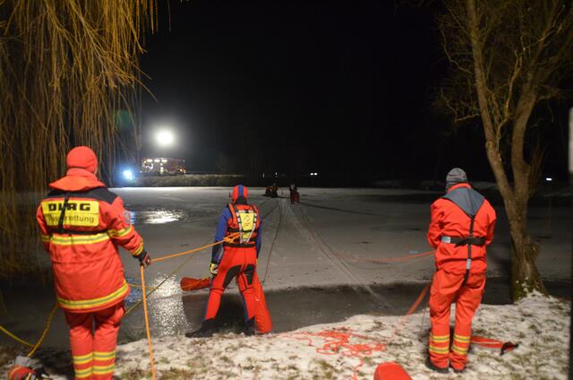 Platz 5 - Eisrettungsübung (37 Stimmen) | Foto: DLRG Ortsgruppe Nidda e.V.