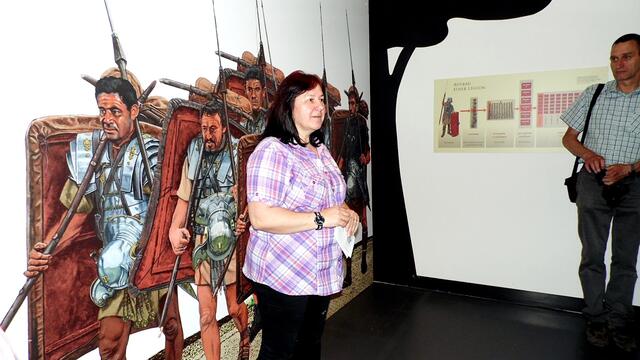 Die Sonderschau »ROMS LEGIONEN unterwegs in der Arche Nebra !