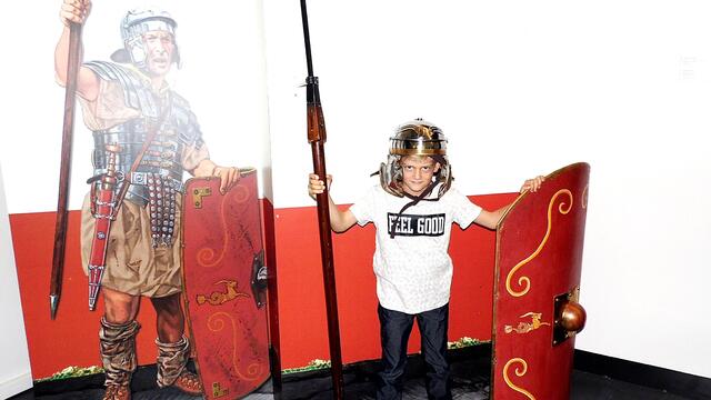 Die Sonderschau »ROMS LEGIONEN unterwegs in der Arche Nebra !