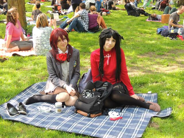 Beim Picknick -Tonsako Rin  Fate Stay Knight
Gou Matsouka  Free