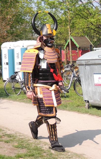 Samurai on the way