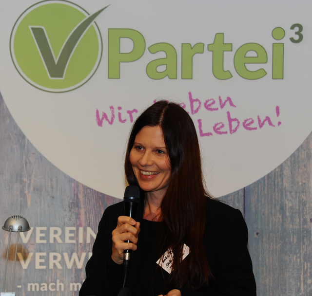 Die stellvertretende Bundesvorsitzende Heike Rudolf | Foto: V-Partei³