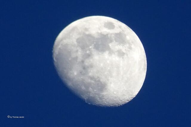 Der Mond war bereits da. :-)