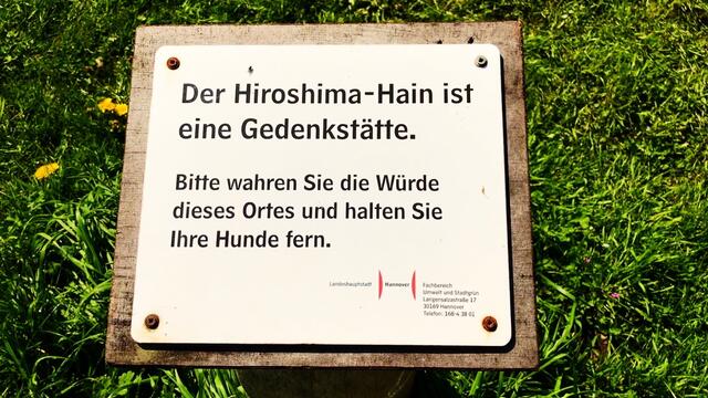 22. April 2018. Kirschblütenfest. Hiroschima Hain. Hannover - Alte Bult.