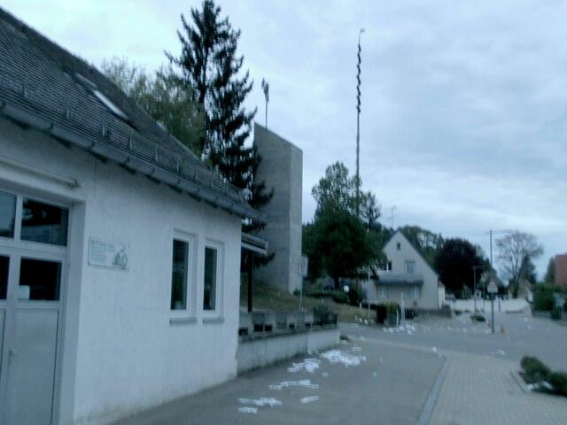 Hinterlassenschaften des "Klopapiermarathons".