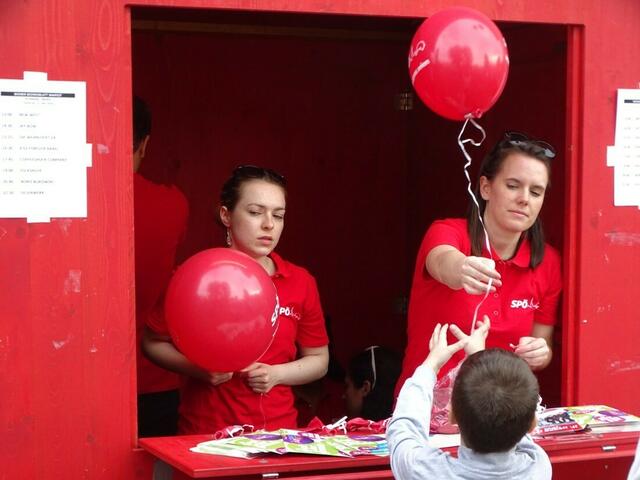 1. Mai 2018 in Wien: Maifest der SPÖ im Wiener Prater.