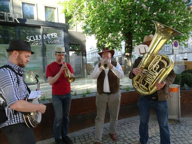 1. Mai 2018 in Wien: Maiaufmarsch der SPÖ Wien. Treffpunkt Schuhmeierplatz.