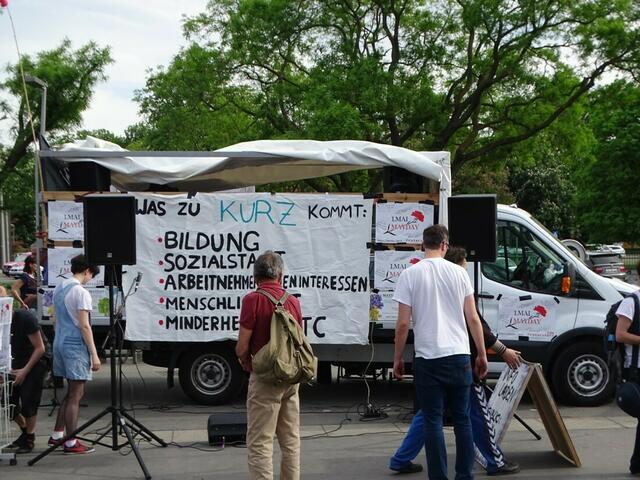 1. Mai 2018 in Wien: Maifest der SPÖ im Wiener Prater.
