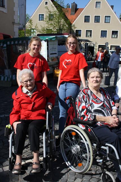 Besuch Wochenmarkt