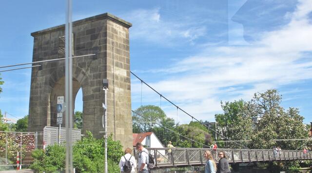 Drahtseilbrücke