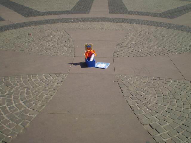 Europatag 2018, "Bremer Kreuz" beim Roland in Bremen