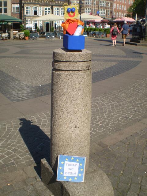 Bremen, Europatag 2018: TODAY WE BEGIN