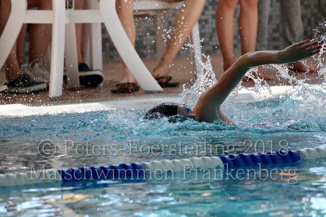 Anne Arndt über 50 m Freistil