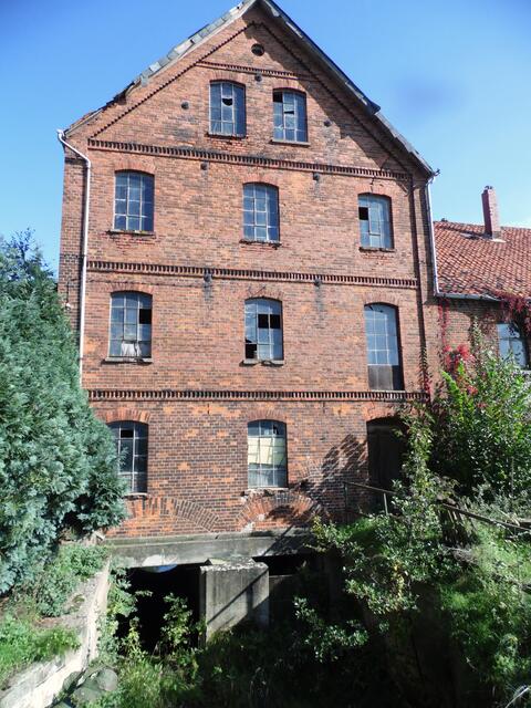 Die einstige Wassermühle von Vörie, unter der einst das Ihmewasser entlangfloss, um das Mühlrad anzutreiben.