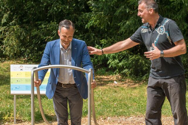 Friedberger Bewegungsparcours - Bilder von der Eröffnung