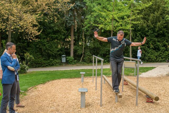 Friedberger Bewegungsparcours - Bilder von der Eröffnung