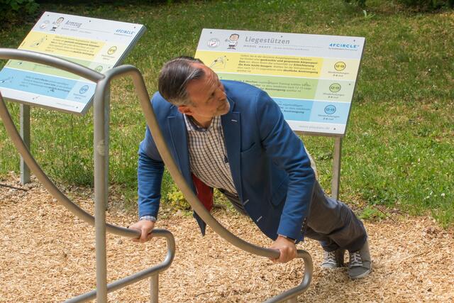 Friedberger Bewegungsparcours - Bilder von der Eröffnung