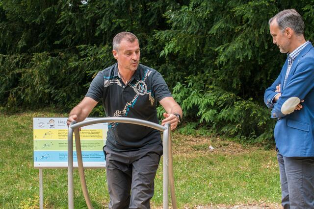 Friedberger Bewegungsparcours - Bilder von der Eröffnung