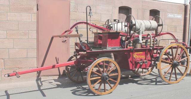 Saug- und Druckfeuerspritze - von 1912 bis 1954 im Dienst