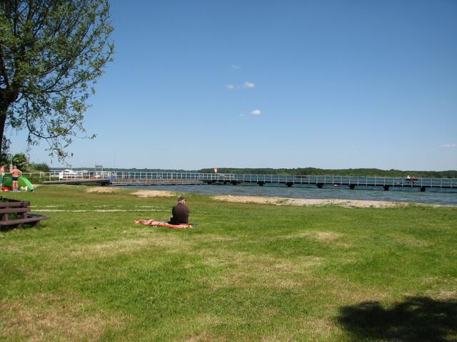 Badesteg Badeanstalt