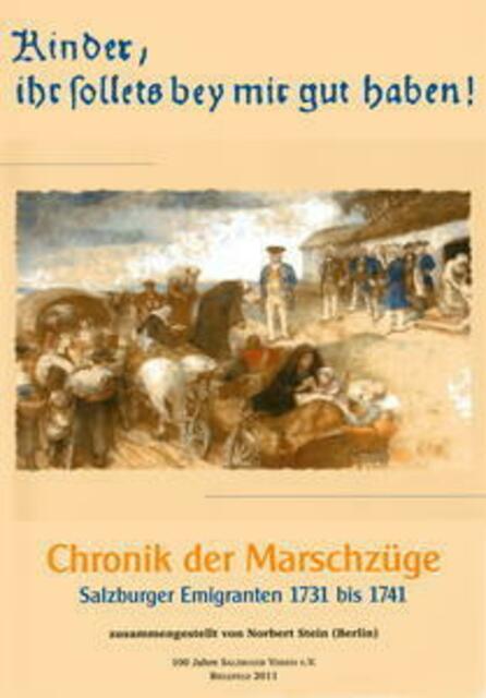 Norbert Stein, Chronik der Marschzüge: http://salzburger.homepage.t-online.de/H3-L%20Marschz%C3%BCge.pdf  | Foto: Salzburger Verein e.V., Bielefeld 2011, salzburgerverein@online.de