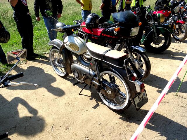 Eine Kreidler Florett mit BU-Kennzeichen
