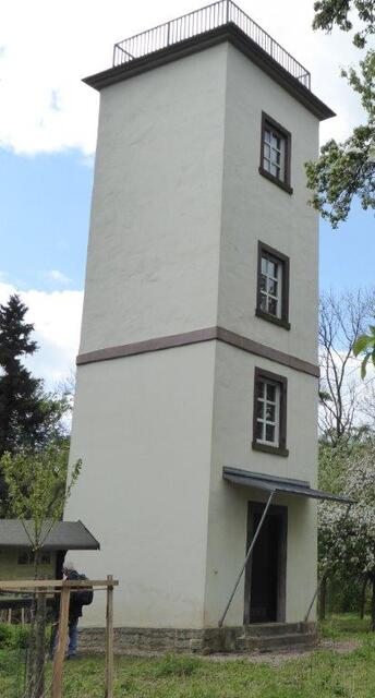 Restaurierte alte Telegraphenstation | Foto: M. Möbius
