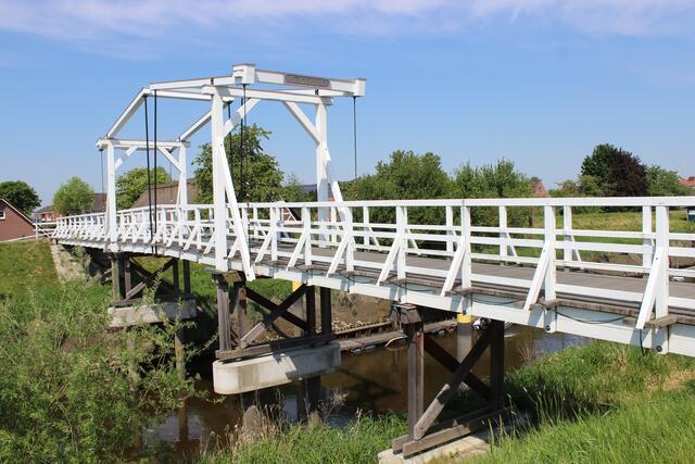 Eine noch in Betrieb befindliche Zugbrücke.