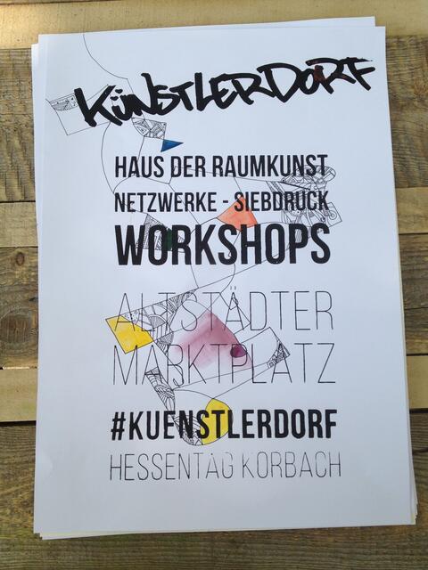 Mitmachaktion Siebdruck