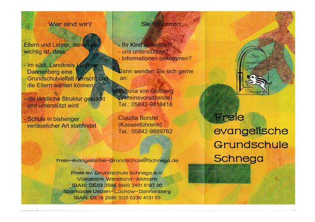 Vorderseite Freie evangelische Grundschule Schnega Fortsetzung: https://www.myheimat.de/berlin/kultur/fortsetzung-fes-schnega-rueckseite-m4390033,2539785.html (nächstes Bild ▼) | Foto: © Freie evangelische Grundschule Schnega