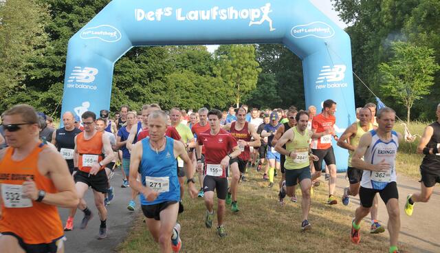 Start zum 10-Kilometer-Lauf