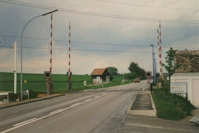 Hollabrunn, Österreich. Znaimerstraße.