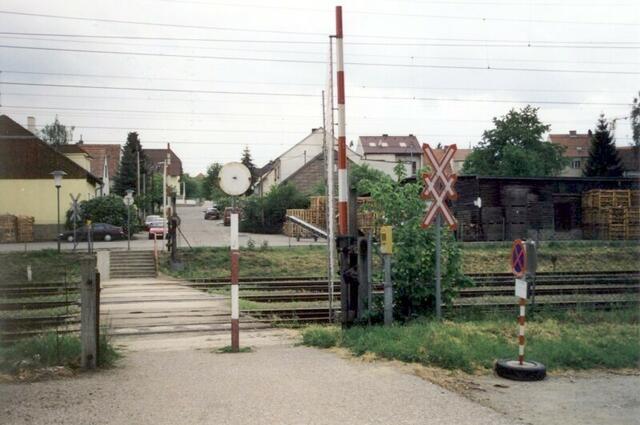 Hollabrunn, Österreich. Blick in die Neumayrgasse.
