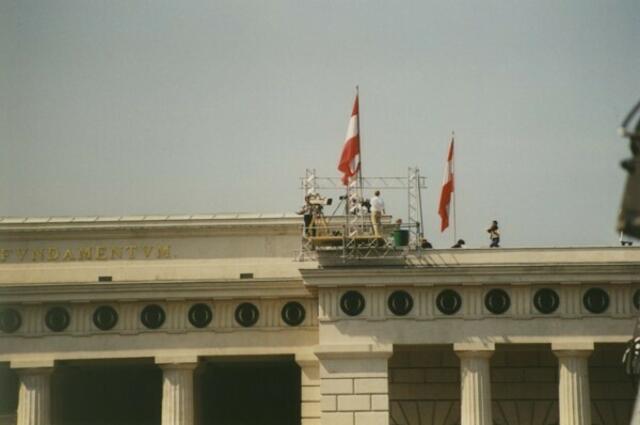Vom 19. bis 23. Juni 1998 Papst Johannes Paul II. in Österreich