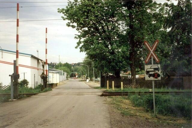 Hollabrunn, Österreich. Aumühlgasse.