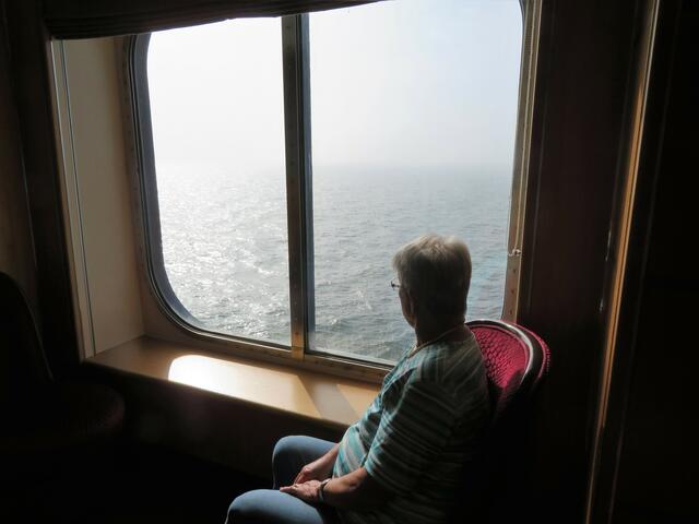 Blick aufs Wasser.