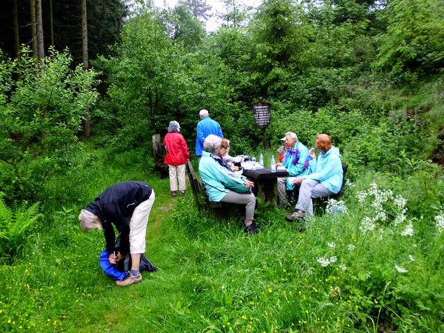 Rast am Öhrenbrunnen