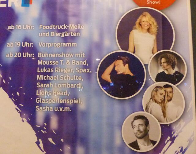 Zur großen Feier wird einiges geboten.