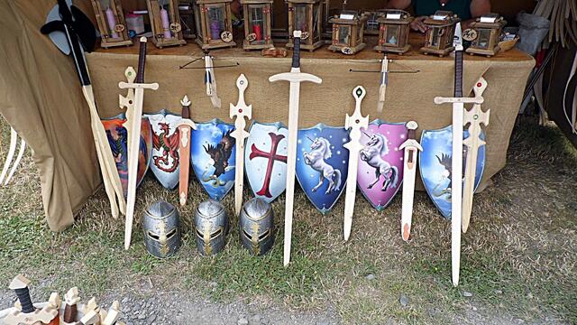 Burg Querfurt zum Historischen Burgfest am 16.6.2018 !