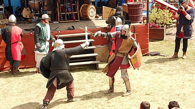 Burg Querfurt zum Historischen Burgfest am 16.6.2018 !
