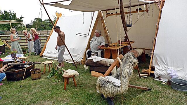 Burg Querfurt zum Historischen Burgfest am 16.6.2018 !