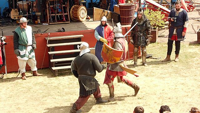Burg Querfurt zum Historischen Burgfest am 16.6.2018 !