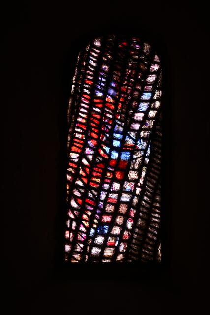 Bleiglasfenster in der Ballenstedter Kapelle