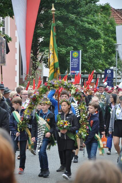 Impressionen vom Festumzug anlässlich des 425-jährigen Jubiläums des Schützenfestes in Burgdorf