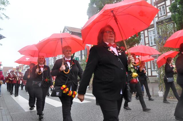 Impressionen vom Festumzug anlässlich des 425-jährigen Jubiläums des Schützenfestes in Burgdorf