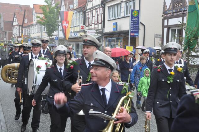 Impressionen vom Festumzug anlässlich des 425-jährigen Jubiläums des Schützenfestes in Burgdorf