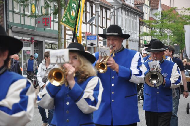 Impressionen vom Festumzug anlässlich des 425-jährigen Jubiläums des Schützenfestes in Burgdorf