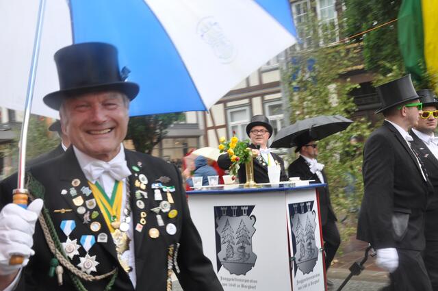 Impressionen vom Festumzug anlässlich des 425-jährigen Jubiläums des Schützenfestes in Burgdorf